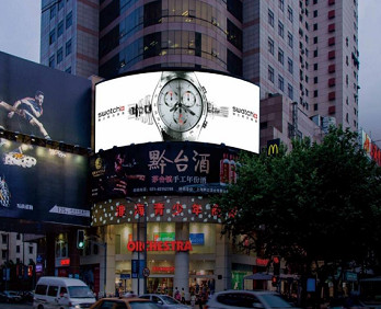 上?；春Ｖ新沸氯A聯(lián)商廈led屏廣告