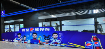 北京地鐵屏蔽門能做廣告嗎？