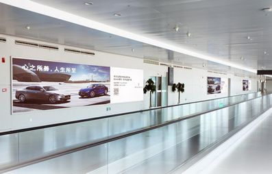 南京祿口機場燈箱廣告