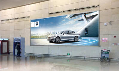 南京祿口機場燈箱廣告