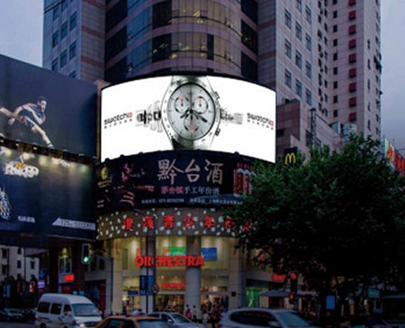 上?；春Ｖ新沸氯A聯(lián)商廈led屏廣告