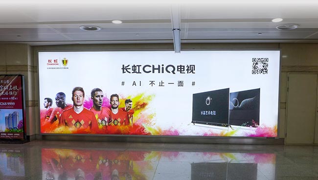 大連機(jī)場(chǎng)一層到達(dá)通廊處燈箱媒體怎么樣？