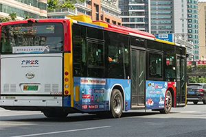 廣州公交廣告價格多少錢？食品生鮮快消廣州公交車身廣告案例