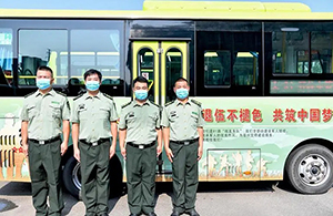 八一建軍節(jié)“擁軍號(hào)”青島公交車廣告線路案例，公交車廣告效果