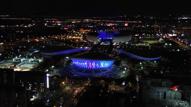 福州奧體環(huán)幕燈光秀：城市地標(biāo)的視覺(jué)盛宴與品牌曝光