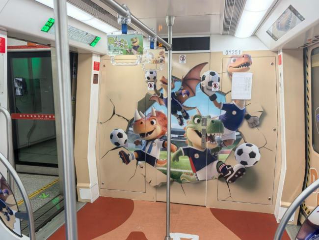 常州地鐵創(chuàng)意內包車：移動沉浸空間的品牌表達新陣地