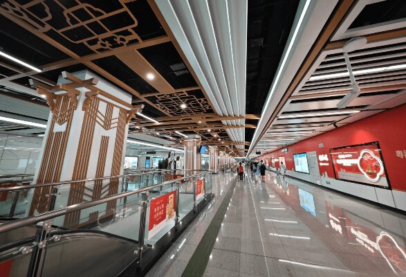 佛山地鐵3號線廣告價收費(fèi)多少錢？佛山地鐵大良站廳廣告經(jīng)典案例